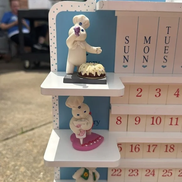The Pillsbury Doughboy Calendar Figurines